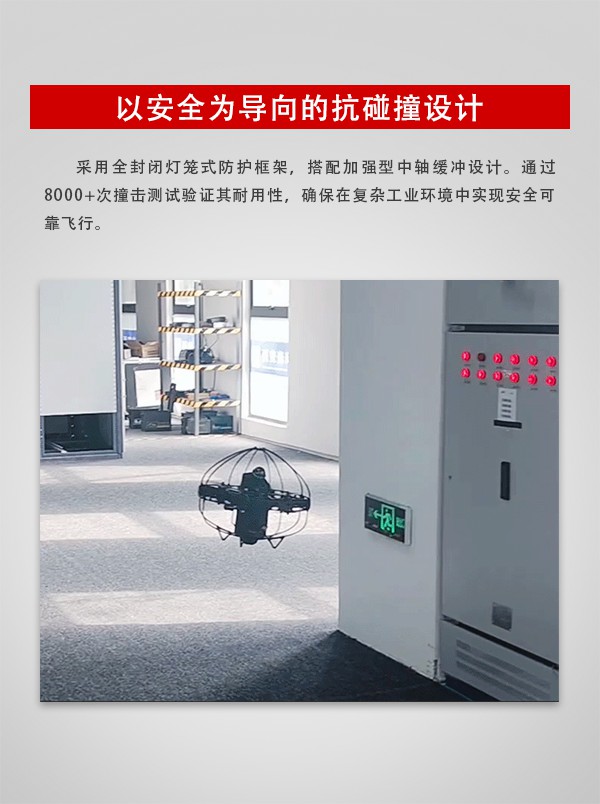 室內(nèi)巡檢無人機(jī)TSU-2型(圖3)